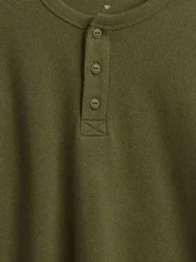 Kinderen Relaxed Henley-T-shirt