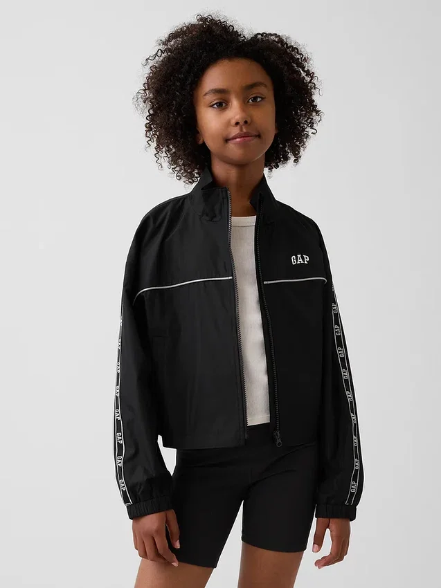 Kinderen Relaxed Logo windjack