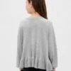 Kinderen Relaxed Peplum-trui