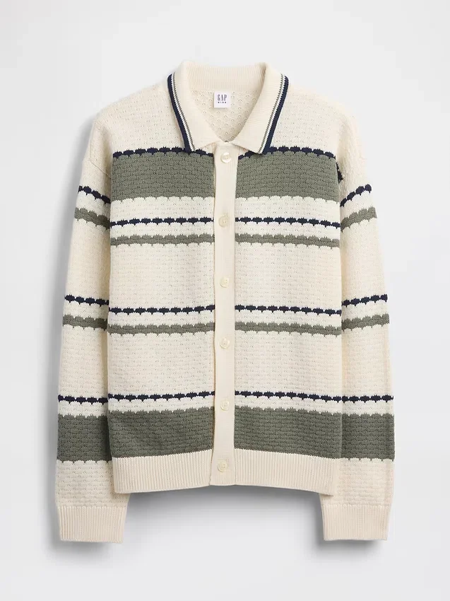 Kinderen Relaxed Polo-vest-trui