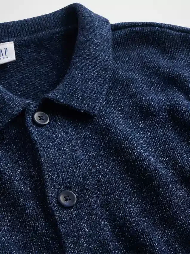 Kinderen Relaxed Polo-vest-trui