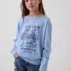 Kinderen Relaxed T-shirt met print