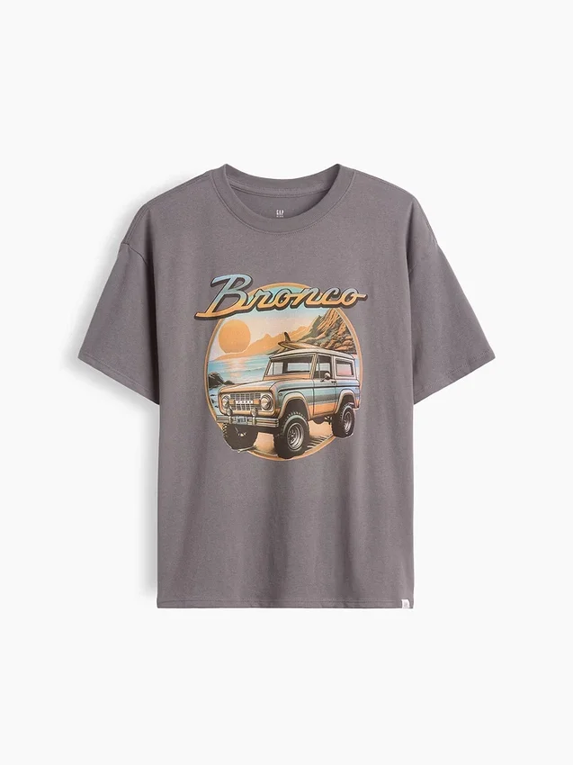 Kinderen Relaxed T-shirt met print