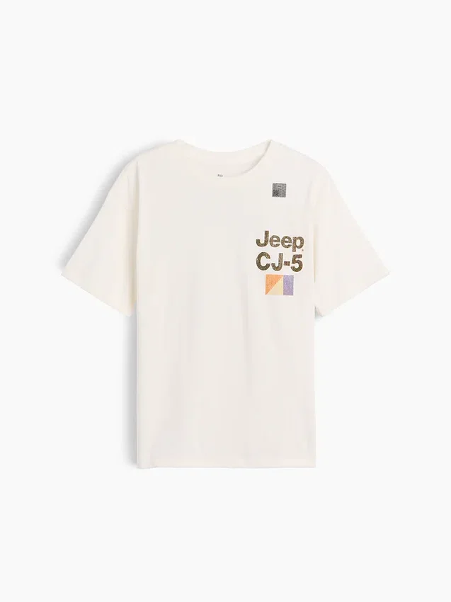 Kinderen Relaxed T-shirt met print
