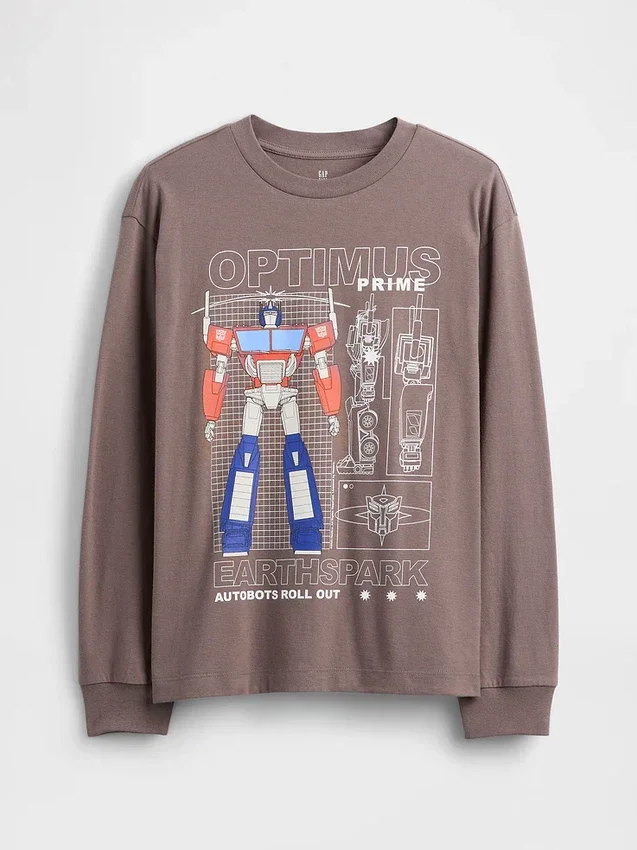 Kinderen Relaxed T-shirt met print