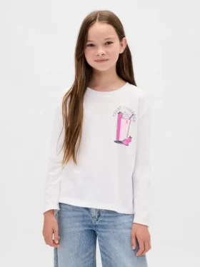 Kinderen Relaxed T-shirt met print