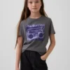 Kinderen Relaxed T-shirt met print