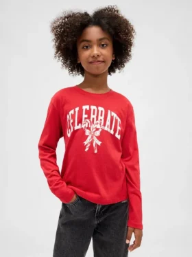 Kinderen Relaxed T-shirt met print