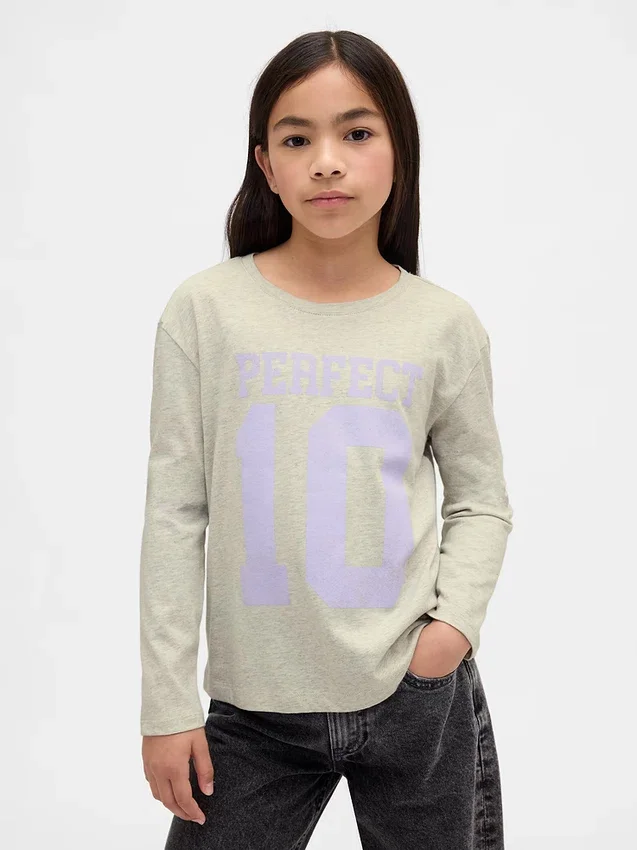 Kinderen Relaxed T-shirt met print