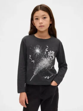 Kinderen Relaxed T-shirt met print