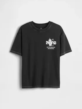 Kinderen Relaxed T-shirt met print
