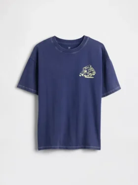 Kinderen Relaxed T-shirt met print