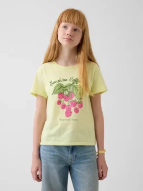 Kinderen Relaxed T-shirt met print