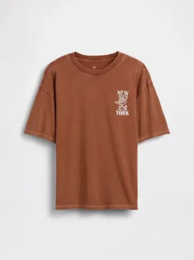Kinderen Relaxed T-shirt met print