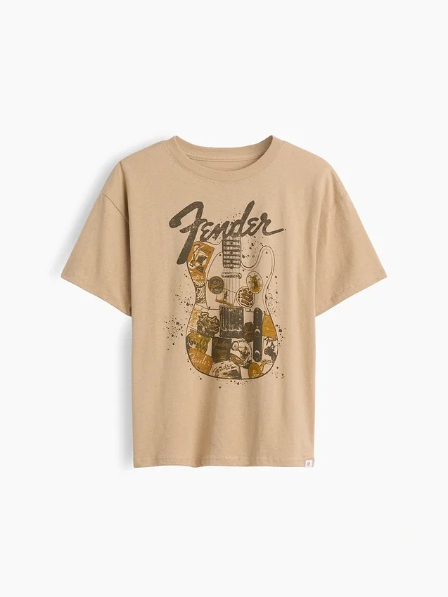 Kinderen Relaxed T-shirt met print