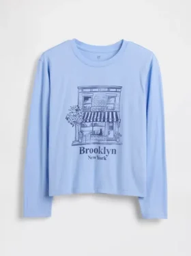 Kinderen Relaxed T-shirt met print