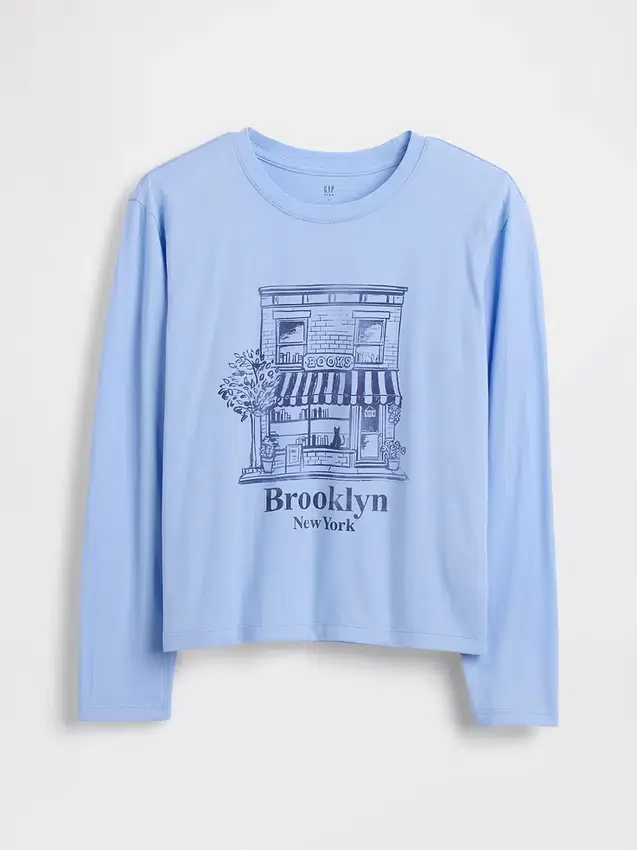 Kinderen Relaxed T-shirt met print