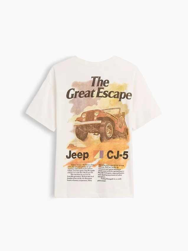 Kinderen Relaxed T-shirt met print