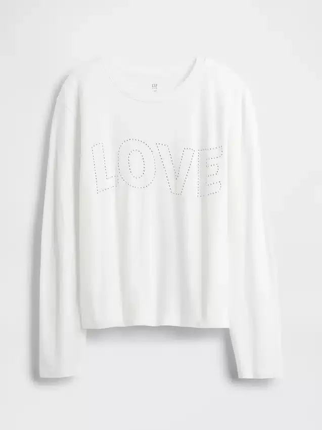 Kinderen Relaxed T-shirt met print