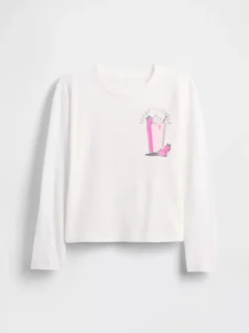 Kinderen Relaxed T-shirt met print