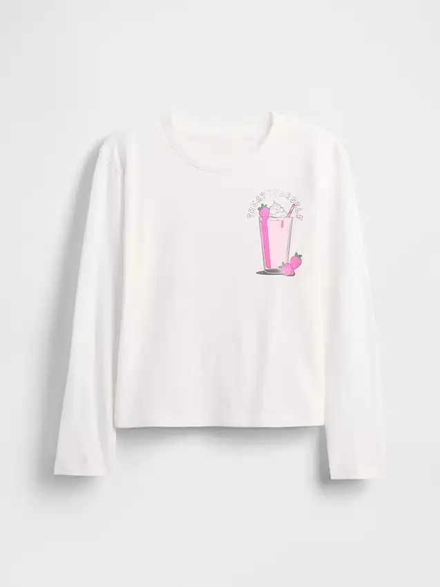 Kinderen Relaxed T-shirt met print