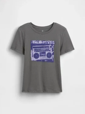 Kinderen Relaxed T-shirt met print