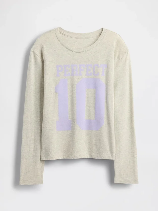 Kinderen Relaxed T-shirt met print