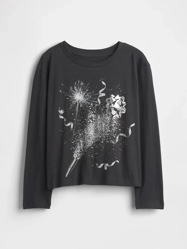 Kinderen Relaxed T-shirt met print