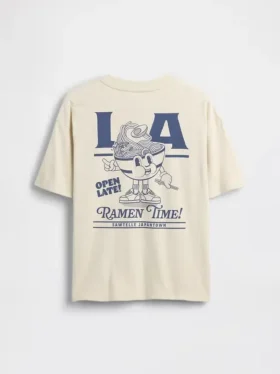 Kinderen Relaxed T-shirt met print
