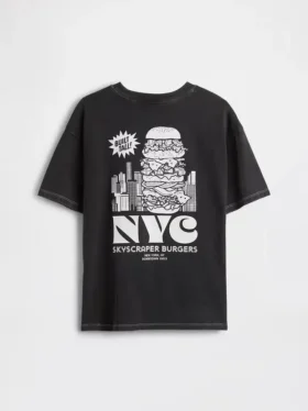 Kinderen Relaxed T-shirt met print