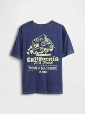 Kinderen Relaxed T-shirt met print
