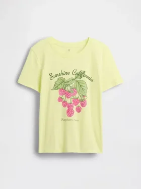 Kinderen Relaxed T-shirt met print