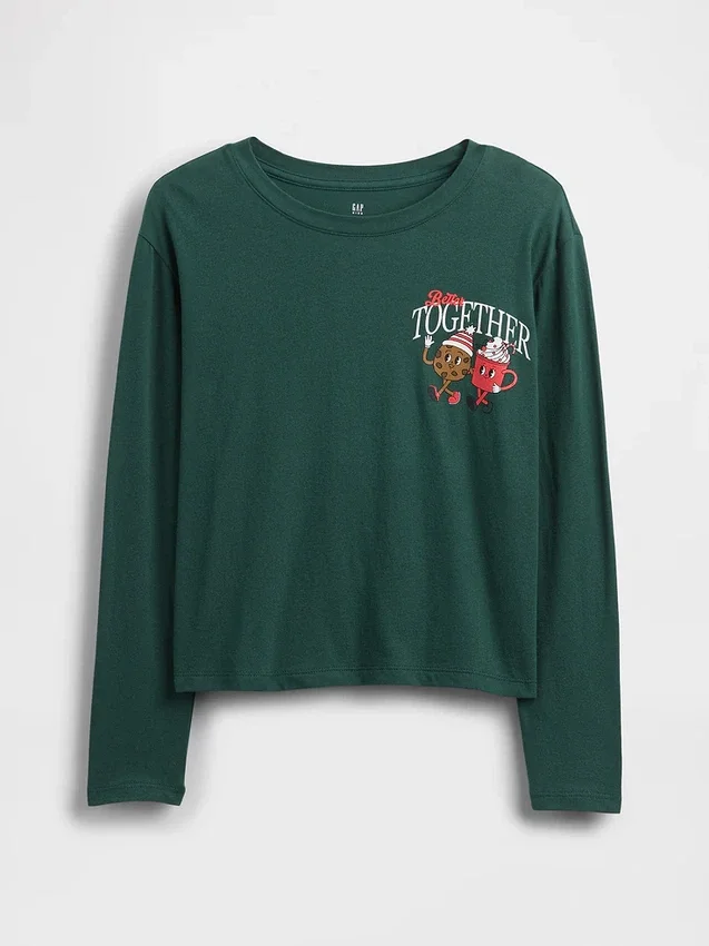 Kinderen Relaxed T-shirt met print