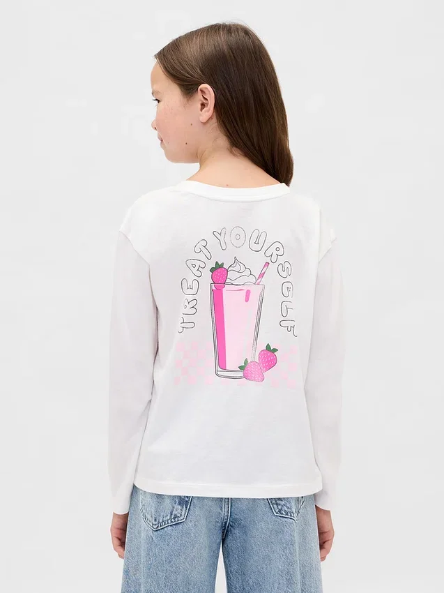 Kinderen Relaxed T-shirt met print