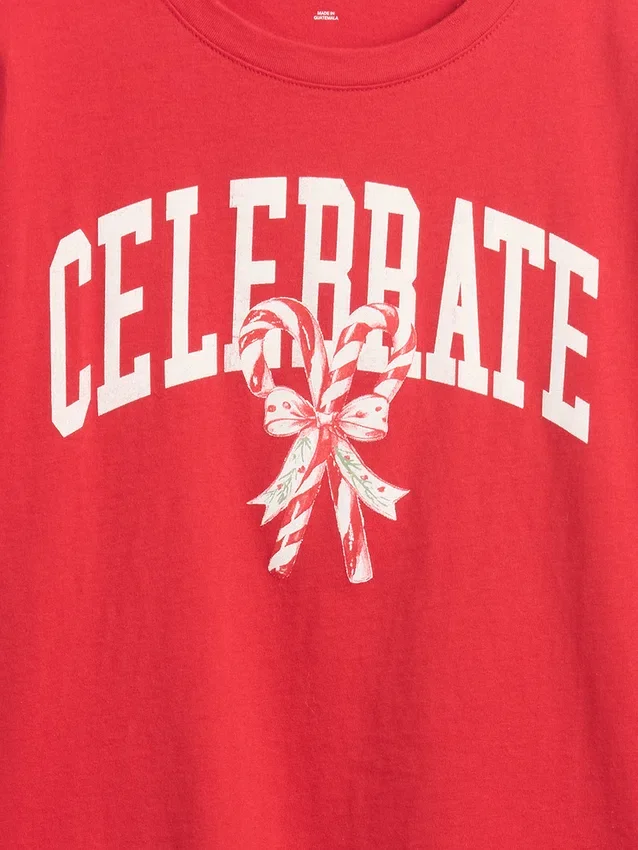 Kinderen Relaxed T-shirt met print