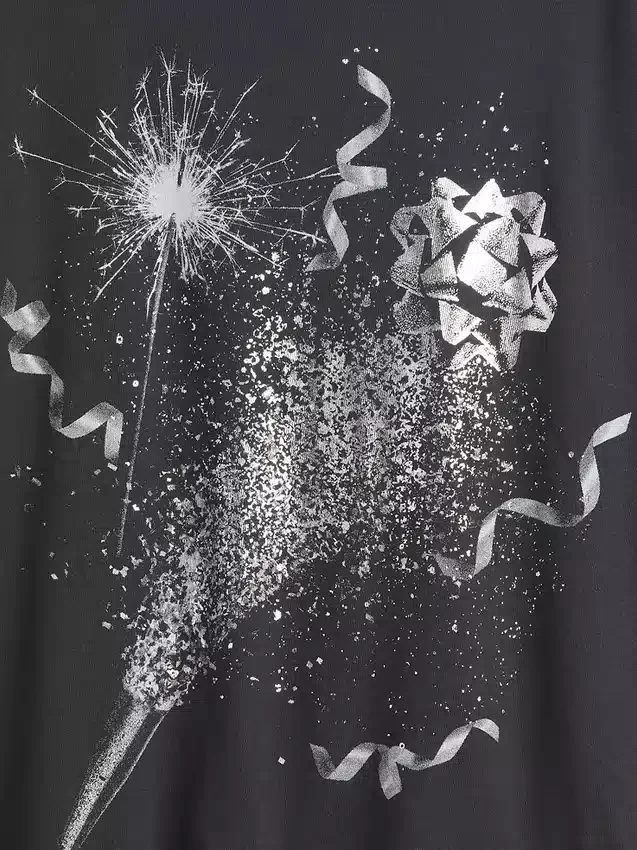 Kinderen Relaxed T-shirt met print