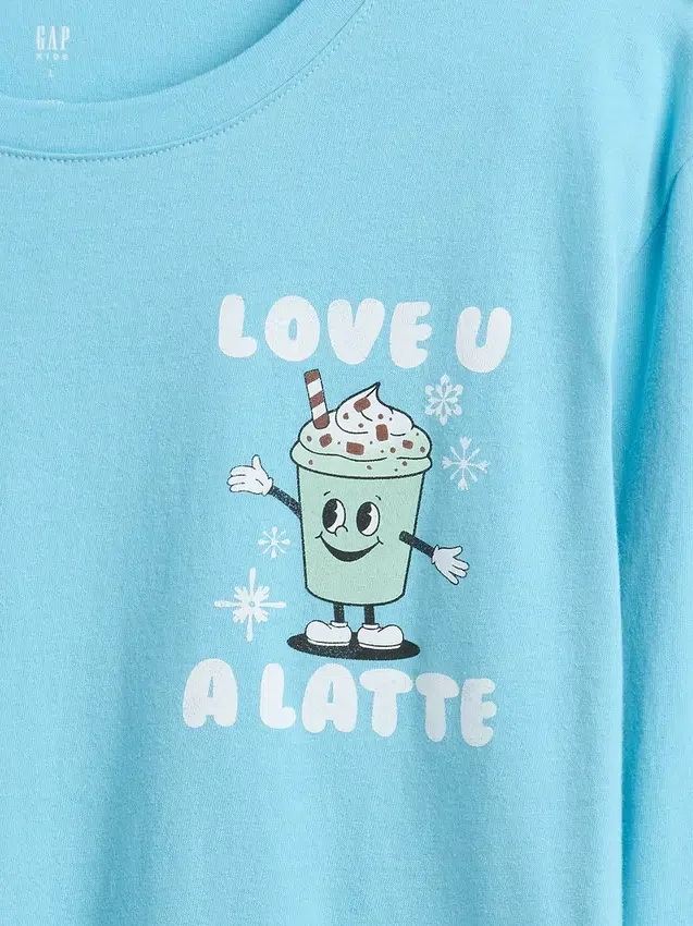 Kinderen Relaxed T-shirt met print