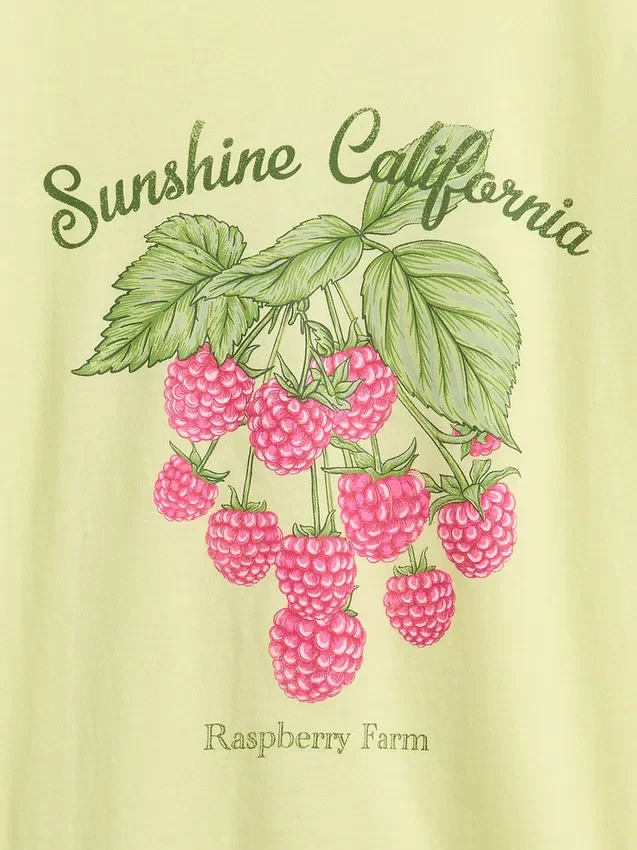 Kinderen Relaxed T-shirt met print