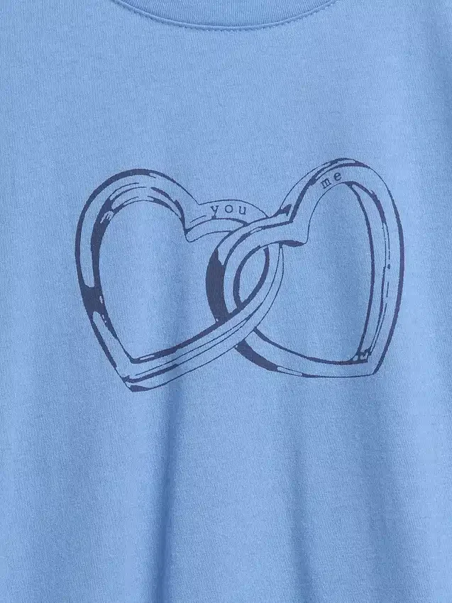 Kinderen Relaxed T-shirt met print