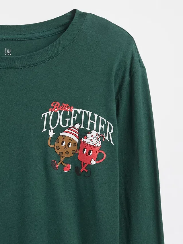 Kinderen Relaxed T-shirt met print