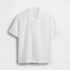Kinderen: Relaxed vakantieshirt van linnen-katoen