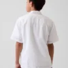 Kinderen: Relaxed vakantieshirt van linnen-katoen