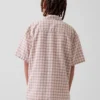 Kinderen: Relaxed vakantieshirt van linnen-katoen