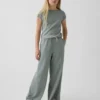 Kinderen: Relaxte broek met wijde pijpen
