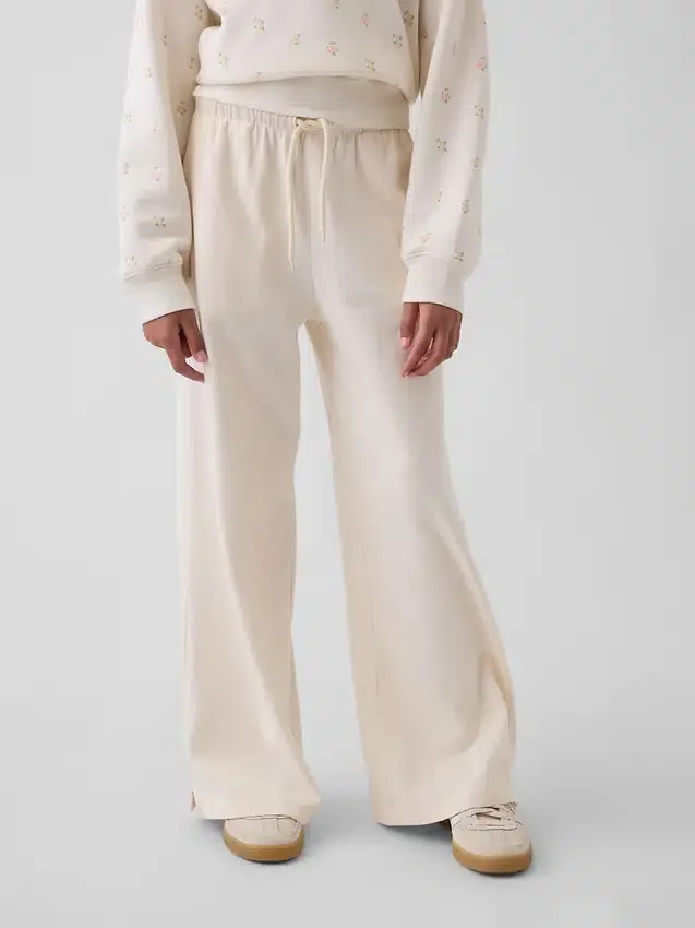 Kinderen: Relaxte broek met wijde pijpen
