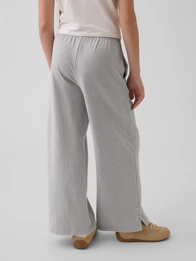 Kinderen: Relaxte broek met wijde pijpen