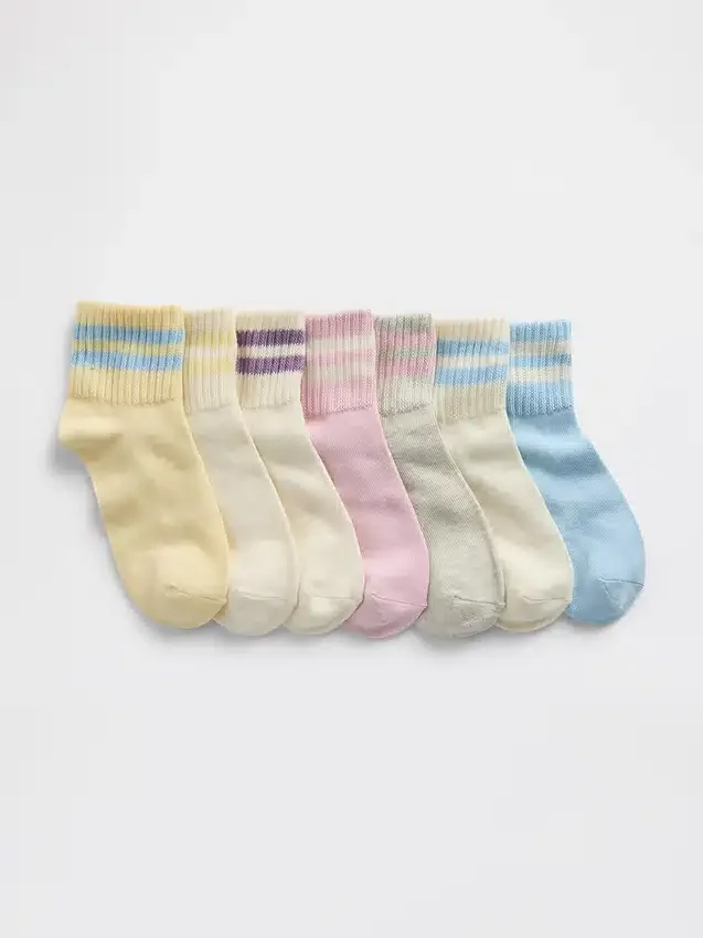 Kinderen Slouchy Varsity kniekousen (7-pack)
