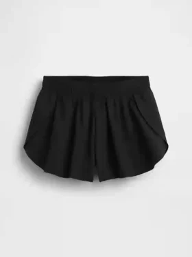 Kinderen: Sneldrogende korte broek met vlinderzoom