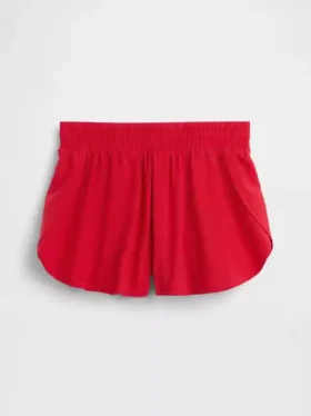 Kinderen: Sneldrogende korte broek met vlinderzoom