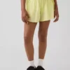 Kinderen: Sneldrogende korte broek met vlinderzoom